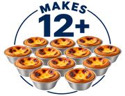 MAKES 12 PASTÉIS DE NATA